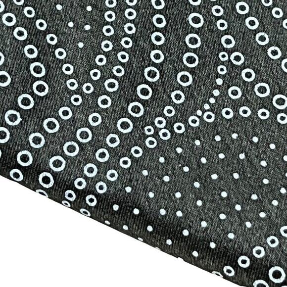 Perry Ellis Portfolio Mens Gray Olive Paisley 100% Silk Hand Made Necktie Tie - Picture 11 of 16